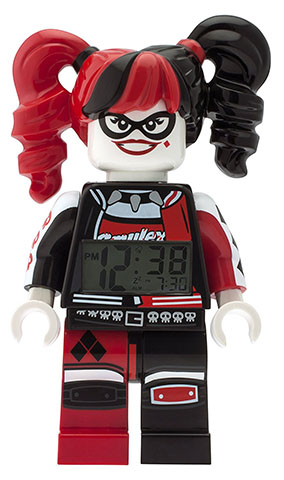Digital Clock, Harley Quinn Figure Alarm Clock, The LEGO Batman Movie - 9009310