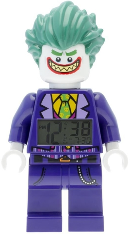 Digital Clock, The Joker Figure Alarm Clock, The LEGO Batman Movie - 9009341