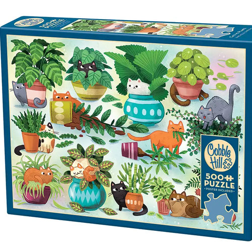 Cats Vs Plants 500pc Puzzle