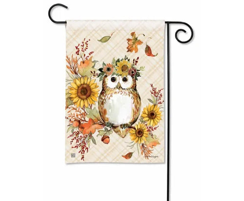 Studio M Garden Flag - Autumn Owl