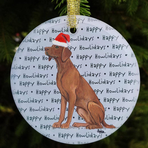 Vizsla Christmas Ornament