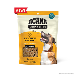 ACANA Jerky Bites Chicken Recipe Soft & Chewy Treats - 6oz