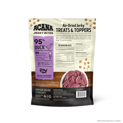 ACANA Jerky Bites Duck Recipe Soft Chewy Treats - 6oz