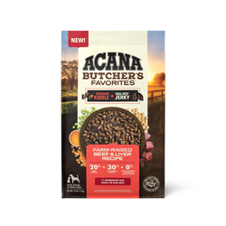 Acana Butcher's Favorites™, Farm-Raised Beef & Liver Recipe Dry Dog Food - 4lb