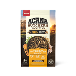 Acana Butcher's Favorites™, Free-Run Poultry & Liver Recipe Dry Dog Food - 17lb
