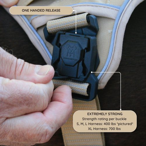 MAGNEPUP Click & Go Standard Harness - Large