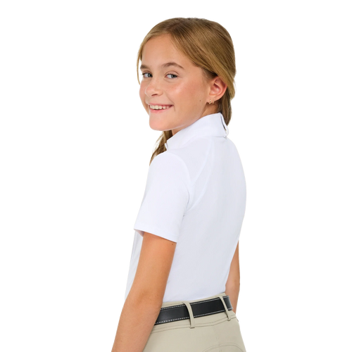 R.J. Classics Ava Jr. Short Sleeve White Show Shirt