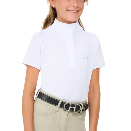 R.J. Classics Ava Jr. Short Sleeve White Show Shirt