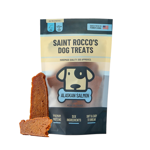 Saint Rocco's Alaskan Salmon Dog Treats - 1oz Trial Size