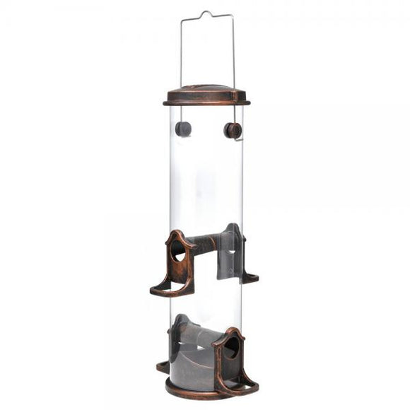 Standard Seed Tube Feeder Antique Copper