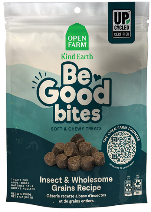 Be Good Bites Insect & Wholesome Grain Treats 6oz