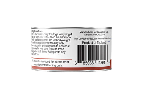 Dave's Dog Can Restricted Phosphorus Tuna Pate - 5.5 oz