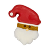 Hand Decorated Santa Dog Cookie