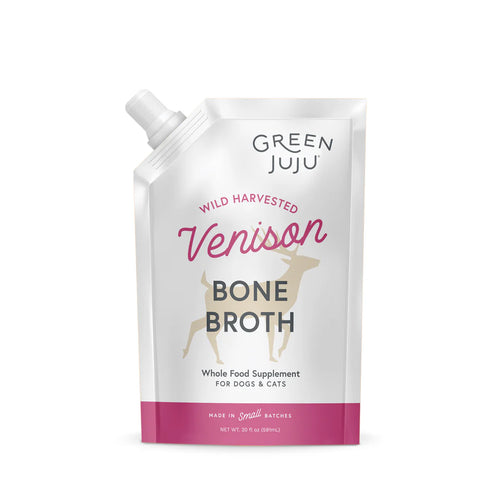 Green Juju Venison Bone Broth Frozen Nutrient-Dense Topper
