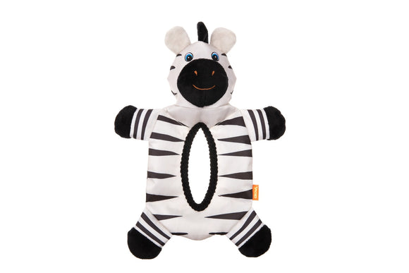 Bruizers Zane the Zebra Dog Toy