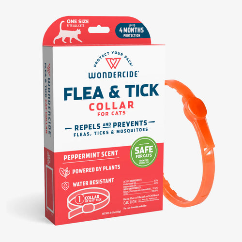 Wondercide Flea & Tick Collar for Cats with Natural Essential Oils