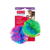 Kong Crackles Fluff Balls Assorted Cat Toys - 2-Pack