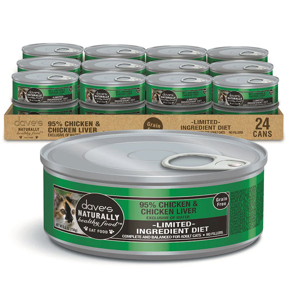 Dave's Naturally Healthy 95% Chicken & Chicken Liver Paté - 5.5 oz