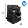 The Fat Cat Charcoal Cat Backpack - For Larger Cats