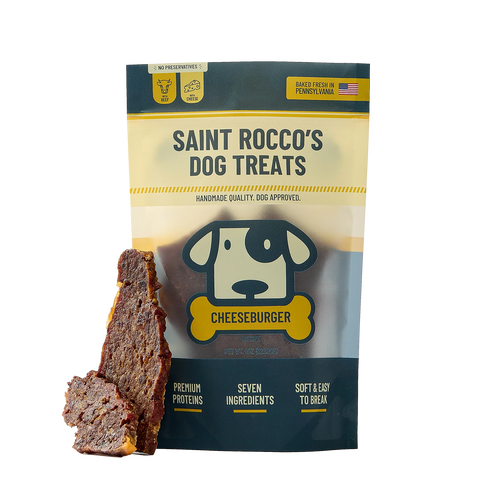 Saint Rocco's Dog Treats Cheeseburger - 1oz Trial Size