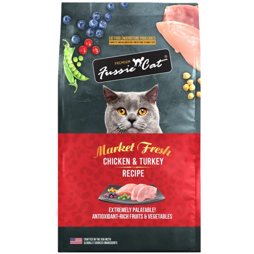 Fussie Cat Market Fresh - Chicken & Turkey 3.5lb