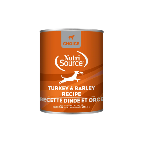 NutriSource® Choice Turkey & Barley Wet Dog Food - 12.3oz