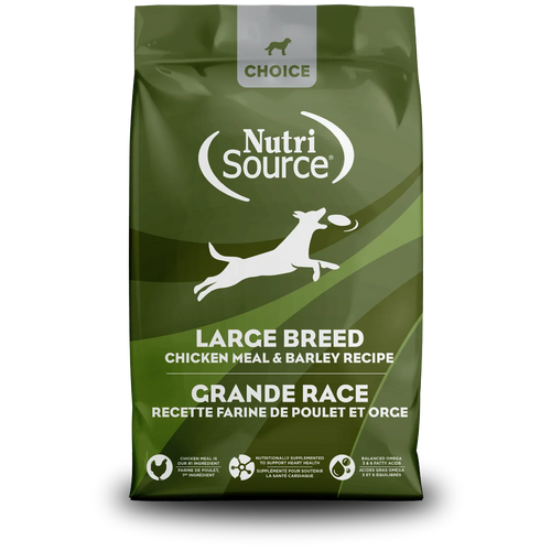 NutriSource® Choice Large Breed Chicken Meal & Barley - 40lb