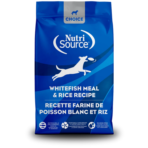 NutriSource® Choice Whitefish Meal & Rice - 5lb