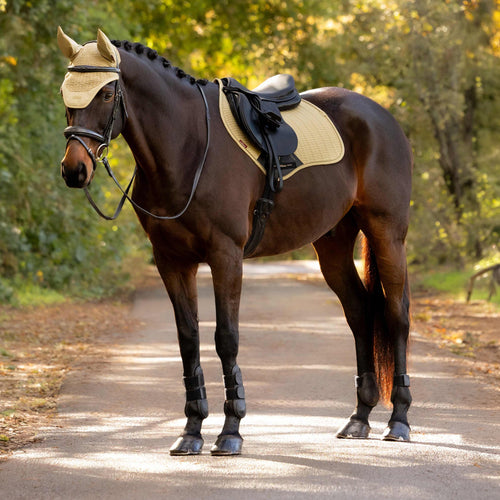 Lemieux Essence Close Contact Square Saddle Pad - Pear