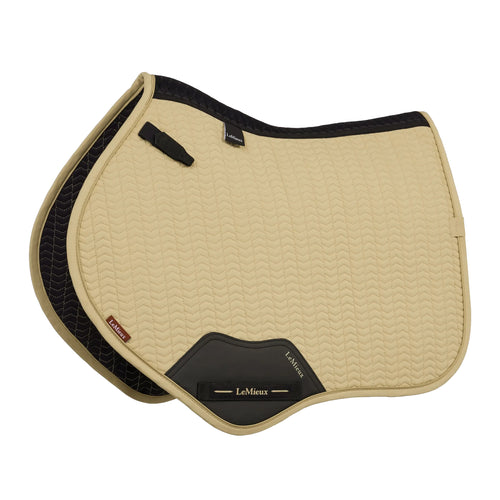 Lemieux Essence Close Contact Square Saddle Pad - Pear