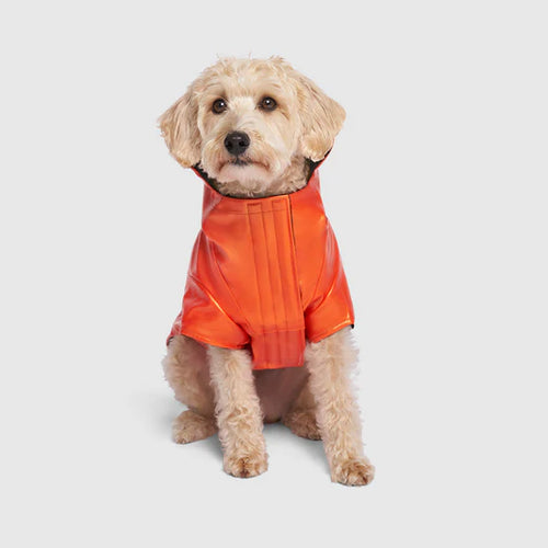 Canada Pooch Cold Front Raincoat - Orange 14