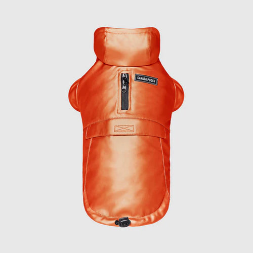 Canada Pooch Cold Front Raincoat - Orange 18