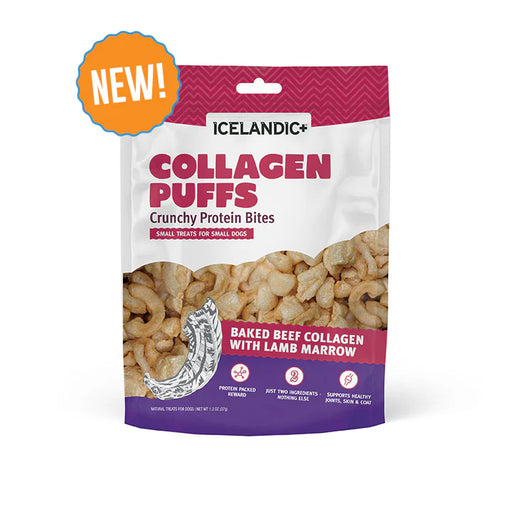 Beef Collagen Puffs with Marrow Treats for Small Dogs - 1.3oz