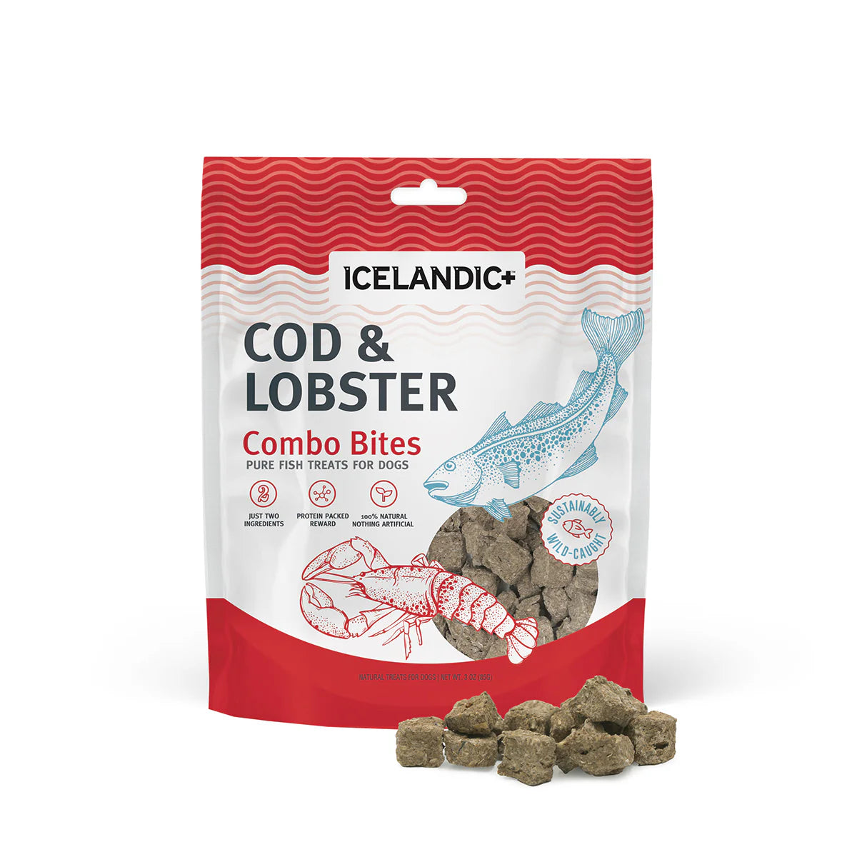 Knox Cod Cod & Lobster Combo Bites Fish Dog Treats 3oz. - Knoxville, TN - Agri ...