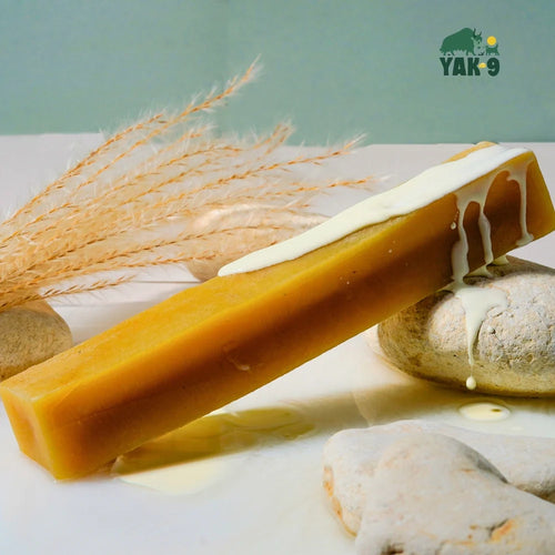 Yak-9 Yak and Cow Cheese Chews for Dogs - Medium 1 piece (6oz)