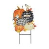 Fall Blessings Pumpkins Metal Art