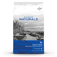 Diamond Naturals Adult Dog Beef Meal & Rice Formula - 40lb