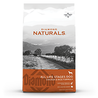 Diamond Naturals All Life Stages Dog Food Chicken & Rice Formula - 40lb