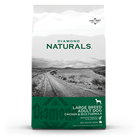 Diamond Naturals Large Breed Adult Dog Food Chicken & Rice Formula - 40lb