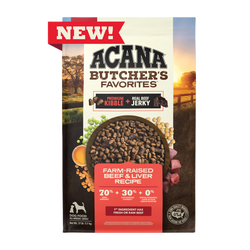 Acana Butcher's Favorites™, Farm-Raised Beef & Liver Recipe Dry Dog Food - 4lb