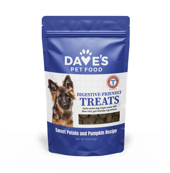 Dave's Digestive-Friendly Sweet Potato & Pumpkin Dog Treats - 5oz