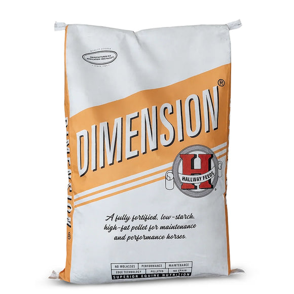 Hallway Feeds Dimension™ Low Starch Horse Feed - 44lb