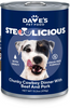 Dave's Pet Food Stewlicious Chunky Cowboy Dinner with Beef and Pork for Dogs - 13.2oz