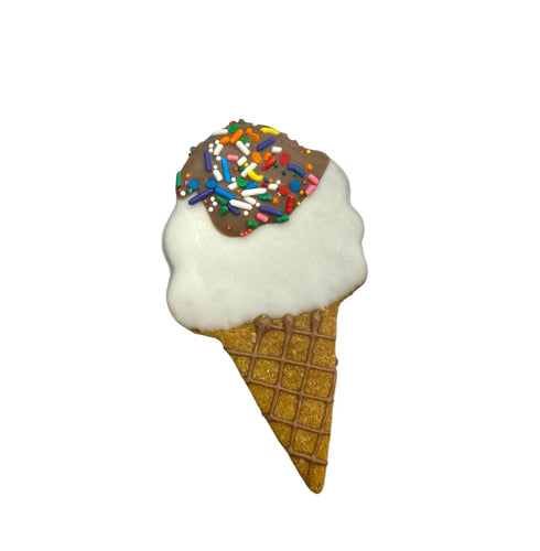 DOGGIE DIPS ICE CREAM CONE DIPPED DOG COOKIE