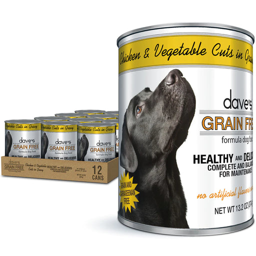 Grain Free Chicken & Vegetable Cuts in Gravy 13.2 oz Wet Dog Food