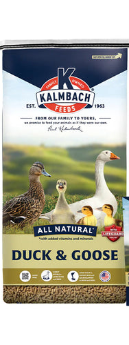 KALMBACH FEEDS Duck, Goose & Swan MINI PELLET - 50LB
