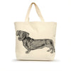 100% Natural Cotton Canvas Large Tote Bag