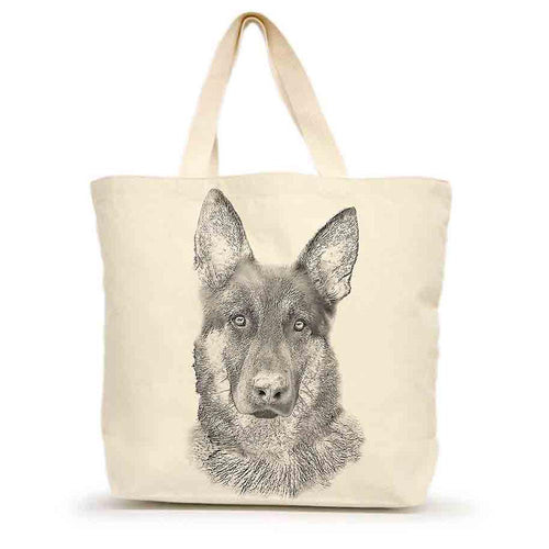 100% Natural Cotton Canvas Large Tote Bag