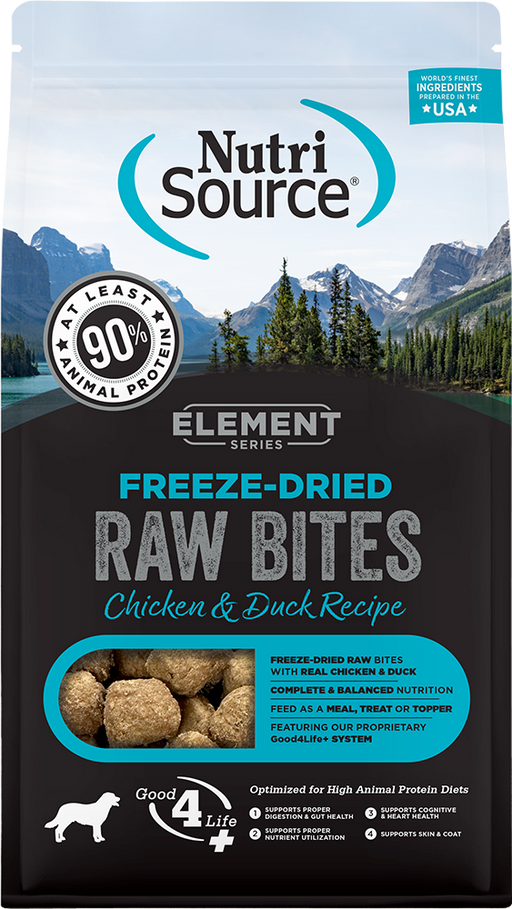 NutriSource Element Series Freeze-Dried Chicken & Duck Recipe 2.5oz Bites