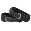 EASY-ON BLACK GARTER STRAPS